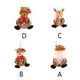 thumbnail image 4 of Inteprter Adorno para árbol de Navidad, decoración de moda DIY, muñeca colgante, recuerdo de fiesta de año nuevo, accesorios de diseño, accesorio Kits de decoración para fiestas Papá Noel Inteprter HA069736-01, 4 of 6