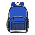 thumbnail image 5 of Iauyy Clear Backpack Heavy Duty PVC Transparent Backpack for College Workplace, Blue, 5 of 8
