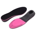 thumbnail image 2 of EeaseMX Plantillas deportivas Healifty de EVA (1 par), absorbentes del sudor y con almohadillas amortiguadoras de 3 cm de grosor (negras y rojas)., 2 of 7