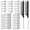 Black, variant on 3-Size Metal Hair Clips Set of 70, MORGLES No Crease Alligator Clips for Women, Includes 2 Tail Combs, for Long Hair Styling, Sectioning, Bow DIY & Braiding, with Storage Case