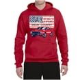 thumbnail image 2 of Wild Bobby Ford Shelby Vintage USA Country Plate Unisex Hoodie Sweatshirt, 2 of 6