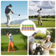 thumbnail image 2 of 50Pcs Clear Plastic Flat Golf Balls Markers Golf Balls Mark Position Markers Diameter 24mm for Golfer Training Enduring, 2 of 4