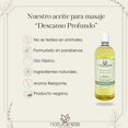 thumbnail image 4 of Aceite Para Masaje Naturalness Descanso Profundo con Extractos Medicinales 100% Naturales, 4 of 6