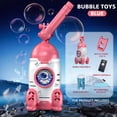 thumbnail image 1 of Tong Kids Machine For /Motorcycle Rocket Shaped Automatic Blower With Adjustable Handlebar Mount Outdoor For Children 10ml, 1 of 5