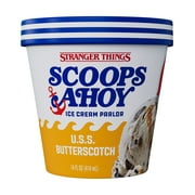 Scoops Ahoy USS Butterscotch Ice Cream, 14 fl oz Stranger Things Netflix