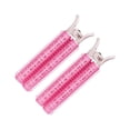 thumbnail image 2 of Elenxs Hair Root Fluffy Clips Bangs Hairstyling Hairdressing Hairpins Lazy Curly Tube Portable Travel Washable Curlers Rollers 2PCS Rose Red, 2 of 10