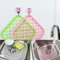 thumbnail image 4 of Jinsinto Plastic Sink Bottom Sink Protector Kitchen Sink Mat Wash Basin Accessories Non-Slip Sink Mat Dishwashing Mat Sink Bottom Mat for Sink and Sink with Drainage Holes 3 Pcs, 4 of 5