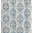 thumbnail image 2 of Serafina Home Paisley Floral Blue, Pink And Gray Fabric Shower Curtain for Bathroom: Elegant Damask, 2 of 4