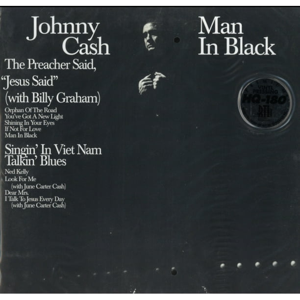 Johnny Cash Man In Black Vinyl Walmart Com Walmart Com
