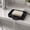 🌻 Black#559, variant on Silicone Soap Dish with Drain Spout, Anti-Slip Sink Tray for Bathroom and Kitchen Sponges, Dishwasher Safe