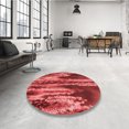 thumbnail image 4 of Ahgly Company Machine Washable Indoor Rectangle Transitional Red Area Rugs, 5' x 7', 4 of 7