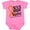 Raspberry, variant on Inktastic Never Stop Fighting Multiple Sclerosis Awareness Boys or Girls Baby Bodysuit