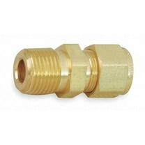 Parker 3/8" A-LOK x MNPT Brass Connector 6MSC6N-B