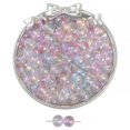 thumbnail image 1 of Cuentas de vidrio con forma de hielo a través de tinta que florecen con cuentas de oro, cuentas de vidrio hechas a mano, collar, pulsera, cadena, joyería, cuentas sueltas, accesorios, 1 of 5