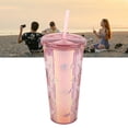thumbnail image 1 of Vaso térmico moderno, vasos de viaje térmicos, vasos térmicos de plástico reutilizables grandes, taza de agua portátil, rendimiento de alta gama, 1 of 14