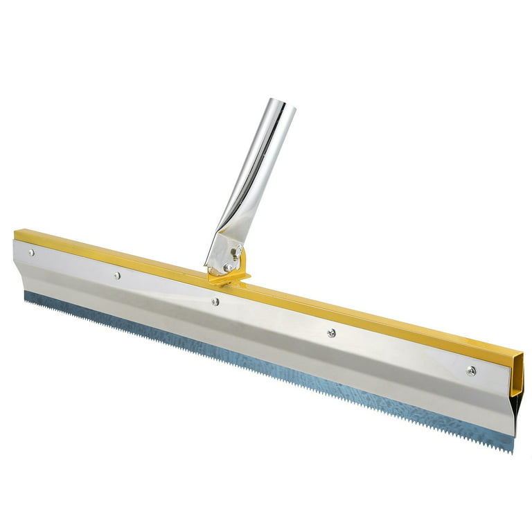  DUPOL - Epoxy Floor Squeegees - Notched Squeegee 16” are Used  to Apply Heavy coatings Such as epoxy, Urethane, Cement Self-Leveling. The  Best Serrated Squeegee to Apply epoxy Floor coverings. 