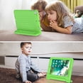 thumbnail image 5 of AVAWO Kids Case for iPad 9.7 2017/2018 & iPad Air 2 - with Screen Protector, Light Weight Shock Proof Handle Stand Kids Case for 9.7-inch iPad 5th & 6th Gen, iPad Air 1 & iPad Air 2 - Green, 5 of 11