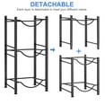 thumbnail image 2 of 3-Tier Water Cooler Jug Rack, Detachable Heavy Duty 5 Gallon Water Bottle Holder Stand, Multi-layer Storage Shelf for Home Office Kitchen Organization, 2 of 8