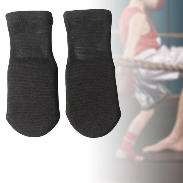 Protectores de pie Cola para empeine protección elástica Talla L Negro