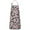 Black Daisy Flower, variant on Red Daisy Flower Retro Pattern Apron-Garden Aprons for Women with Pockets-Cotton Linen Waterproof Kitchen Cooking Gardening Aprons Adjustable for Kitchen,Cooking,BBQ and Salon 33x27 Inch