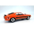 thumbnail image 4 of 1970 Ford Mustang Mach 1 - Texas International Speedway Official Pace Car, Orange - Greenlight HWY18033 - 1/18 scale Diecast Model Toy Car, 4 of 10