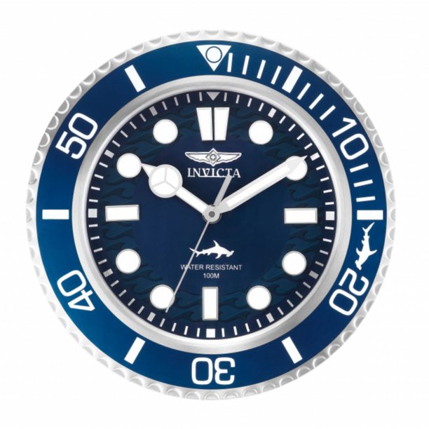 Invicta Pro Diver 14" Quartz Wall Clock