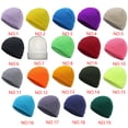 thumbnail image 4 of Sonducket Nuevos sombreros de invierno para mujer, gorros para niñas, gorro de punto sólido bonito, gorros de otoño para niñas, gorros, gorro más Sombreros naranja Sonducket AP0387-12B, 4 of 4