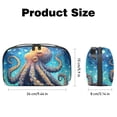 thumbnail image 5 of Octopus Oxford Fabric Digital Pouch for Electronic Devices, Waterproof Travel Case for Cell Phone Charger, Hard Drive, and Cords - 5.9x9.44x3.14 inches, 5 of 6