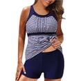 thumbnail image 1 of Conjunto de ropa de playa con relleno de realce para mujer con estampado de Bikini cómodo OAVQHLG3B Store lin121212, 1 of 4