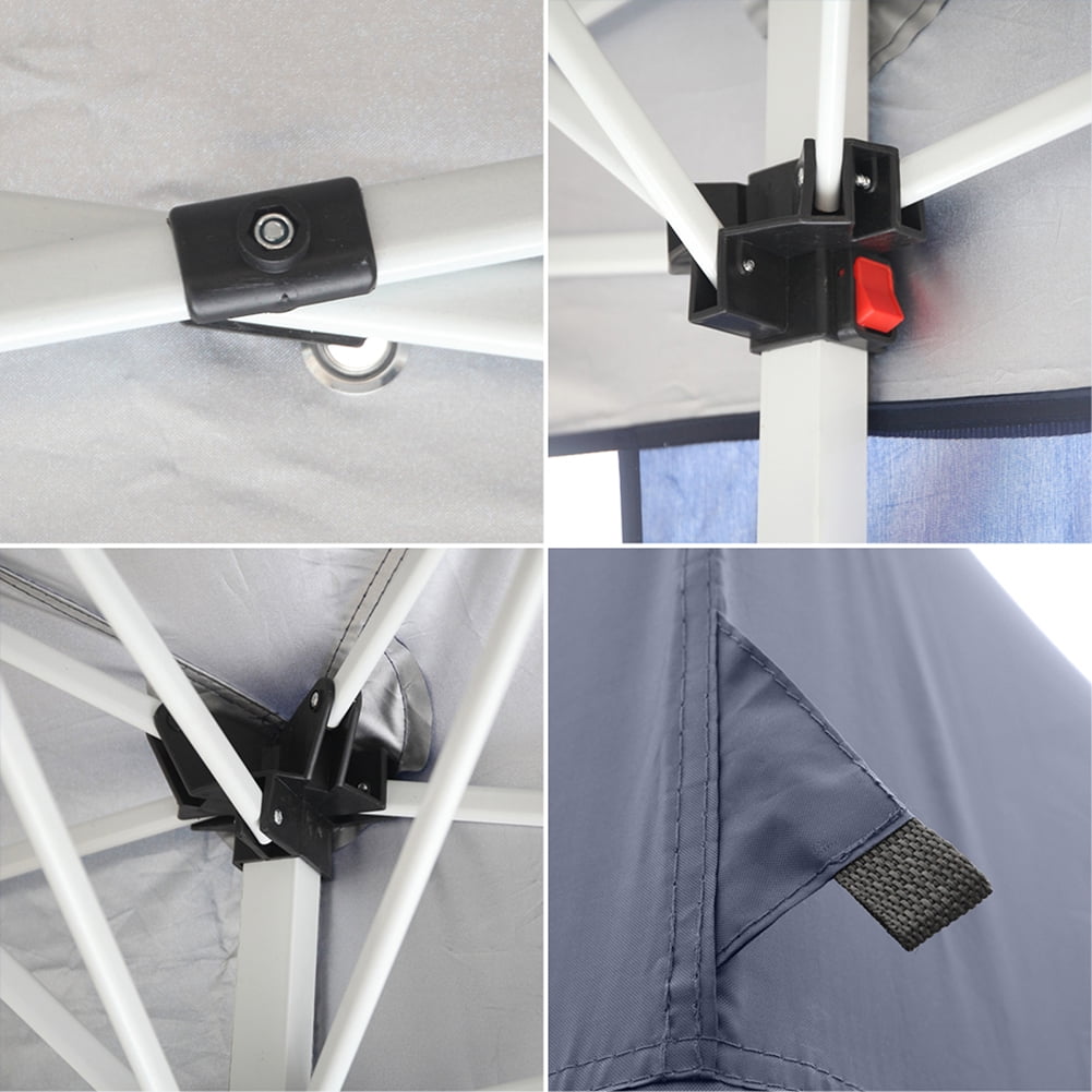 Aimee Lii 240"x120" Canopy Tent Awnings for Decks, Backyard Canopy Gazebo, Outdoor Patio Awnings for Party Camping BBQ Events, Easy Set Up, Waterproof, Blue Aimee Lii 240"x120" Canopy Tent Awnings for Decks, Backyard Canopy Gazebo, Outdoor Patio Awnings for Party Camping BBQ Events, Easy Set Up, Waterproof, Blue