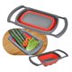 thumbnail image 1 of Colador plegable sobre el fregadero Colador plegable con asas extensibles Adepaton 2108726, 1 of 5