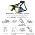 thumbnail image 6 of CSSAD Racing Swim Goggles for Adult Men Women 180° Panoramic Clear View Swimming Goggles No Leaking Black, 6 of 6