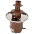 thumbnail image 4 of Fuente de chocolate 45 ℃ Calefacción 35W Mini fuente de fondue de chocolate portátil para regalos del hogar Enchufe de la UE 220V, 4 of 5