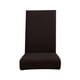 thumbnail image 2 of Fundas de almohada, funda de almohada, funda de silla elástica cepillada de color sólido, funda de asiento de silla suave y cómoda, resistente a la suciedad, funda de silla adecuada para silla de come, 2 of 4