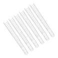 thumbnail image 1 of Metal Wire Binding Rings, Strong and Stylish Design, for Presentation, Reports, Projects, 100 Sheets Capacity, Nylon Coated Iron, 12.7mm, 34 Loops, A4, 1 of 7