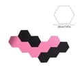 thumbnail image 6 of Hexagon Bulletin Board Tiles, 10 Pack Adhesive Polyester Pin Board, Honeycomb Photo Display for Wall Decor, Bedroom Office Memo Board, 7.9 inch, 6 of 6