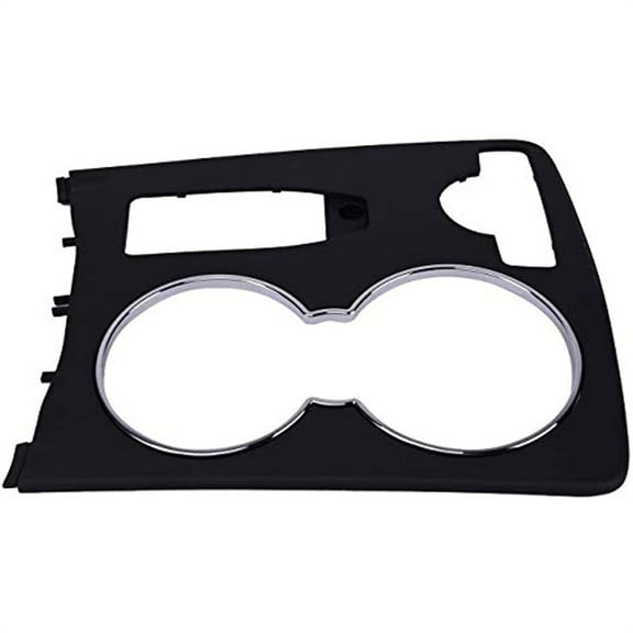 Yassdwbn Center Console Panel Trim Cup Holder Cover For Mercedes W204 C-Class 2008-2014