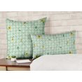 thumbnail image 2 of Vargottam Luxury, Printed Mint Green2 CushionCoversDecorative PillowCoversLumbarThrow Pillowcase -24x14Inches, 2 of 6
