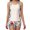 #16, variant on Nmnitkp Tankini Swimsuit for Women Floral Modest Two Piece Bathing Suit Scoop Neck Tummy Control Swim Tank Top with Boy Shorts and Padded