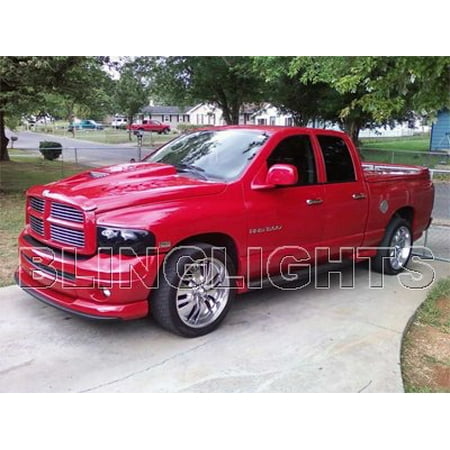 Smoke Overlay - Ram 1500 2500 3500 Tinted Head Lamps Light Overlays Kit Smoked Film Protection