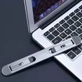 thumbnail image 3 of Mistaha Foldable Laptop Stand Portable Notebook Support Desktop Tablet PC Bracket Universal Aluminum Alloy Laptop, 3 of 8
