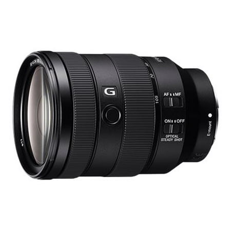 Sony SEL24105G - Zoom lens - 24 mm - 105 mm - f/4.0 FE G OSS - Sony E-mount - for NXCAM NEX-FS100; a6100; a6300; a6400; a6500; a6600; a7 III; a7C; a7R III; a7s II; a9