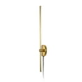 thumbnail image 2 of JONATHAN Y Anton 27.25" 1-Light Modern Minimalist Iron Adjustable Bar Integrated LED Plug-In Sconce, Brass Gold, 2 of 12