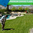 thumbnail image 2 of GoSports Golf Flags 3 Pack - Great for Practice and Backyard Family Golf Games, Multicolor, 2 of 2