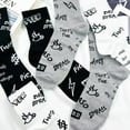 thumbnail image 3 of Women's Crew Mono Graphic Socks 3pairs Set, 3 of 7