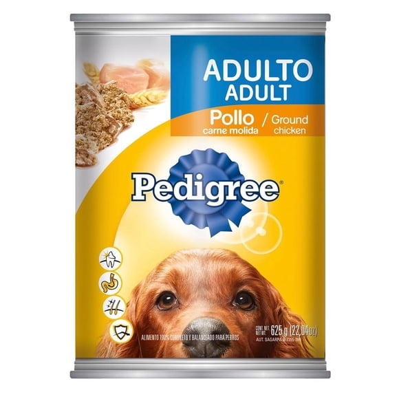 Alimento para Perro Pedigree Vital Protection Carne Molida de Pollo Adulto 625 g