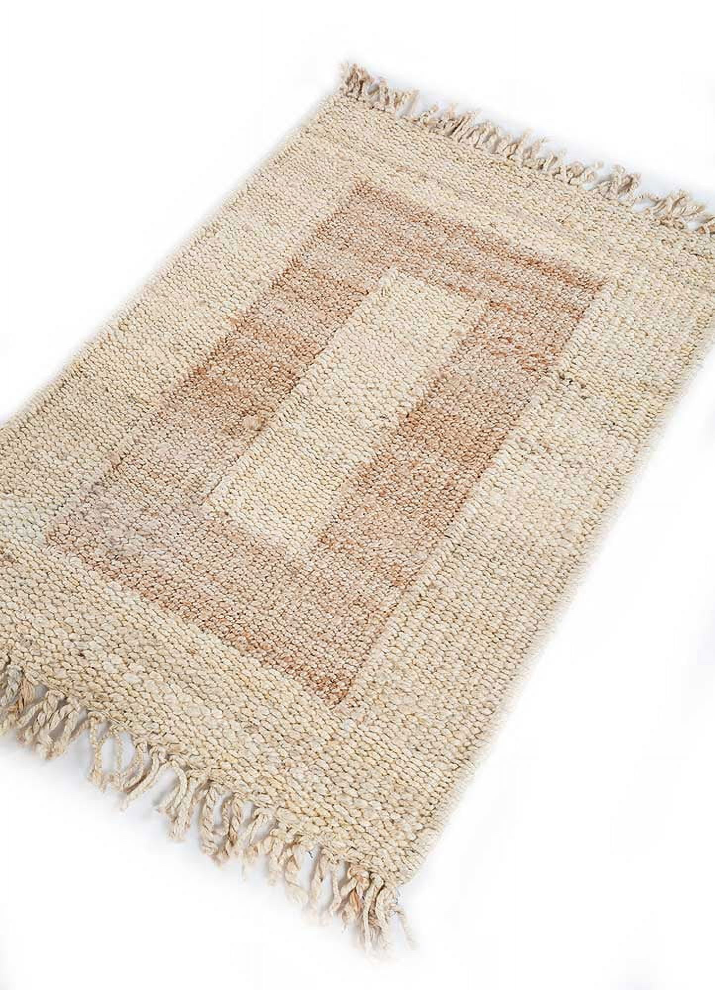 Braided Area Jute Rug Hand tuft Rug For Living Room, Bedroom, Hallway