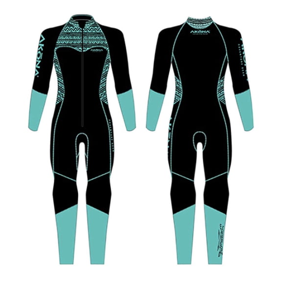 Akona 3mm Explore Line Women's Front Zip Full Wetsuit
