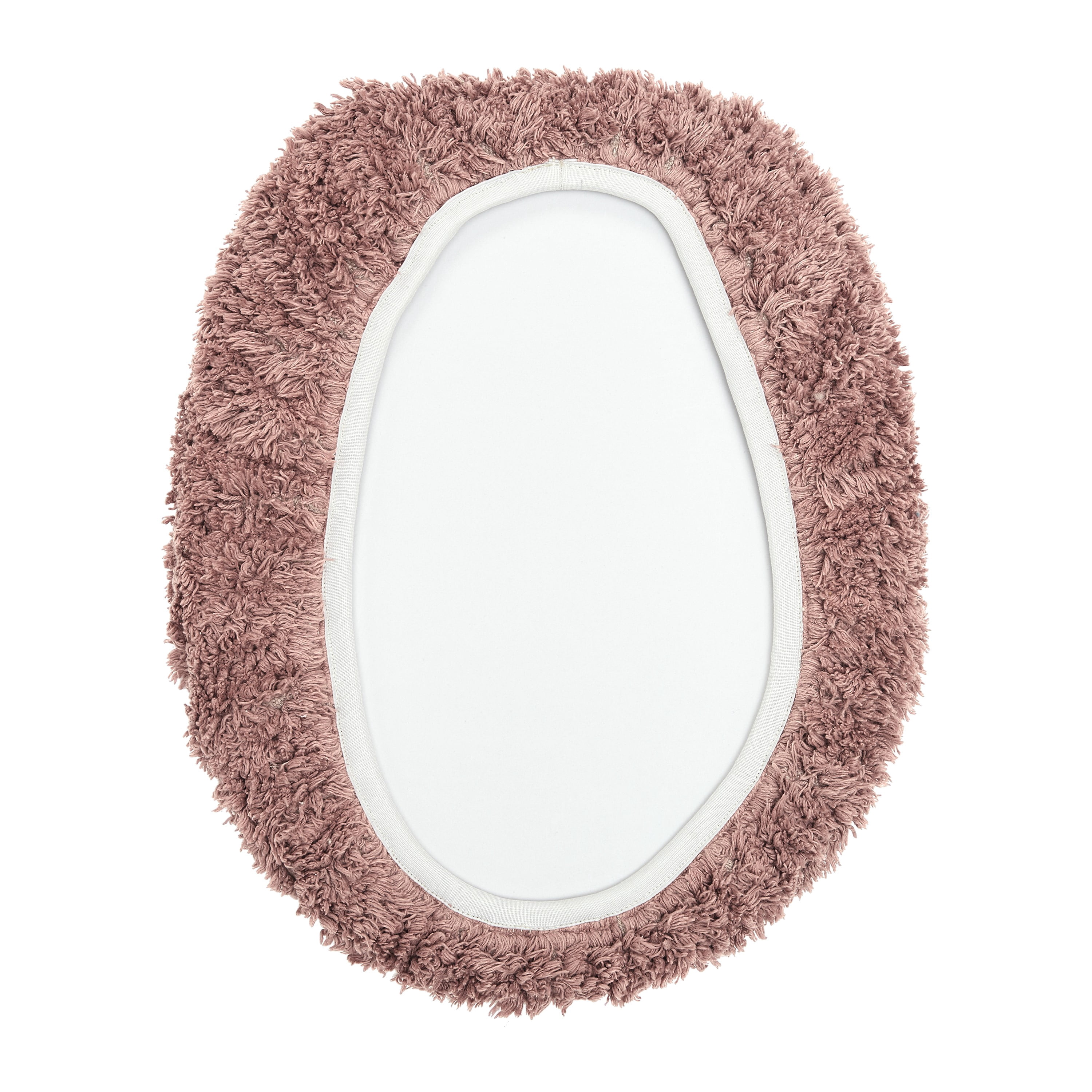 Better Trends Bathroom Rugs 4 Piece Set 100% Cotton Soft Seat Covers, Water Absorbent, Reversible, Machine Washable for Bathroom Decor Toilet Base Contour, Lid Cover Pink Lux Collection