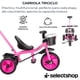 thumbnail image 2 of Triciclo Bicicleta Juguete Para Niños Infantil Cesta Cajuela, 2 of 7